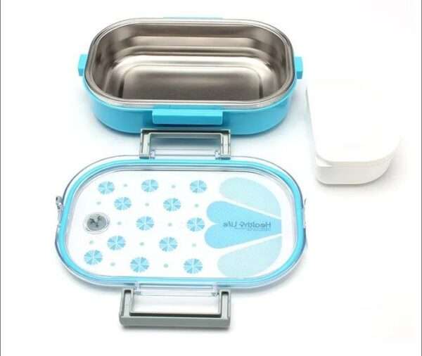 Plastic double wall lunch box - Image 3