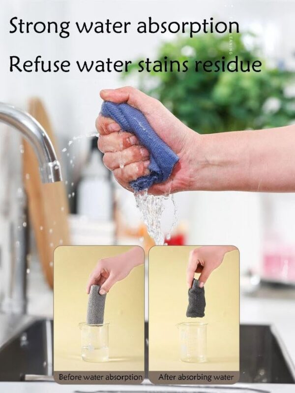 10pcs/box Disposable Microfiber Cloth For Kitchen Towel - Image 4