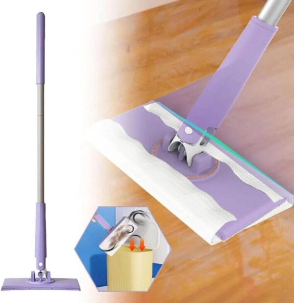 Automatic Clamp Erasable Cabinet Mop - Image 7