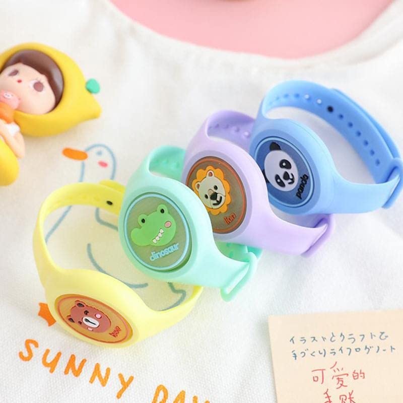 Mosquito watch Sara Mosquito Repellent SPINER Watch with LED Light for Baby, Kids and Adults Insect Protection (Multi Color) Mosquito Repellent SPINNER Watch with Natural Plant Essential Oil Lighting Watch