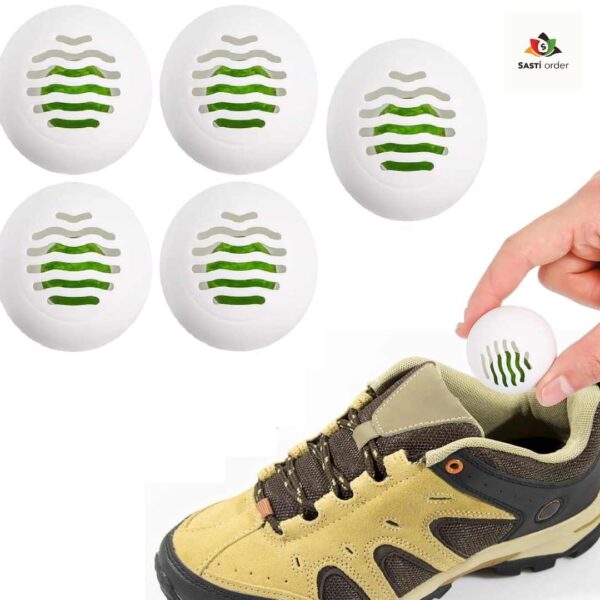Shoe odor absorbing ball deodorizing fragrance ball pack of 6